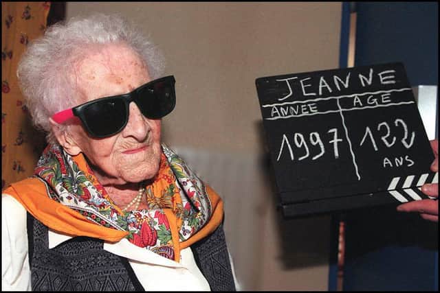 Jeanne Calment is the longest living person in history. (Credit: Getty Images)