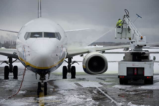 Manchester Airport has temporarily closed both its runways (Photo: Getty Images)