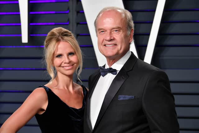 Kelsey Grammer and wife Kayte Walsh in 2019