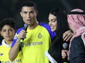 Cristinao Ronaldo faces Lionel Messi in his Saudi debut. (Getty Images)