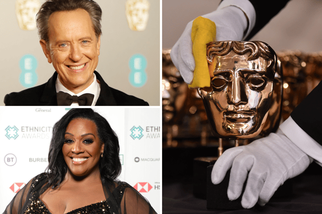 <p>The Bafta Awards are back - with Richard E Grant leading the night with help from Alison Hammond. (Credit: Getty Images)</p>
