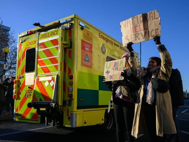 Ambulance workers will stage 10 further strikes (Photo: Getty Images)
