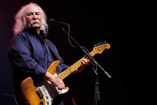 David Crosby performing in 2011 (Photo: Eugene Gologursky/Getty Images for OCRF)