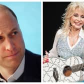 Prince William and Dolly Parton feature on PeopleWorld's hot and not list today. Photographs by Getty