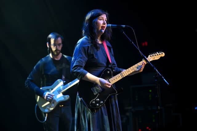 Singer/songwriter Lucy Dacus performs at the Ryman Auditorium on March 06, 2020 in Nashville, Tennessee. (Credit: Getty Images)