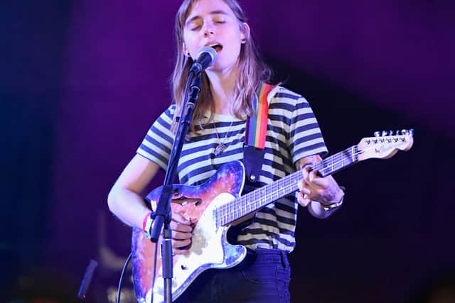 Musican Julien Baker performs onstage during FYF Fest 2016 at Los Angeles Sports Arena (Credit: Getty Images)