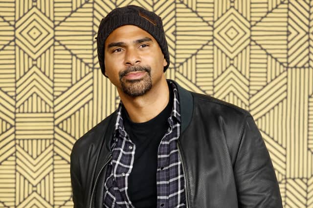 David Haye is rumoured to be in a throuple with Una Healy and Sian Osborne (Photo: Getty Images)