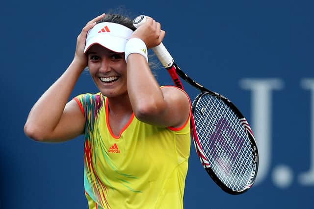 Eurosport’s latest addition Laura Robson back in 2012 at US Open