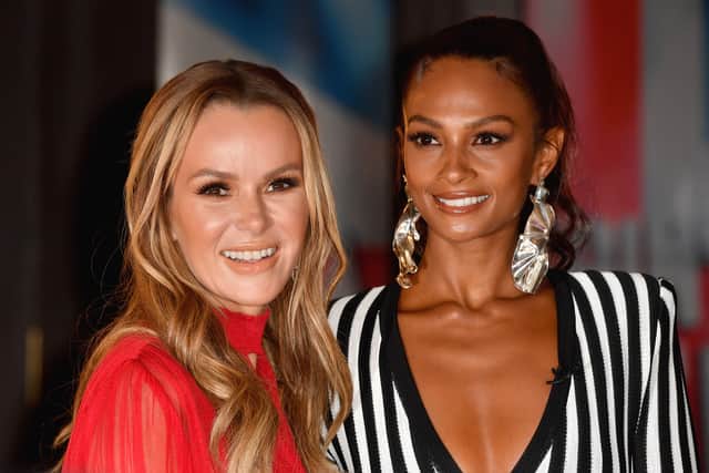 Amanda Holden and Alesha Dixon are judges on BGT/Getty Images