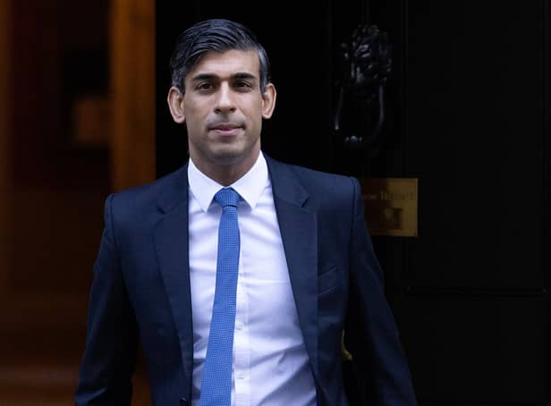 PM Rishi Sunak met with Chris Webber at a meeting for veterans (Photo: Getty Images)