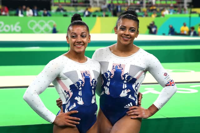 Ellie and her sister Becky (L) at Rio in 2016