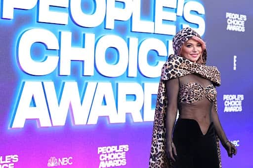 Shania Twain has also sported leopard print to an awards ceremony (Pic:getty)