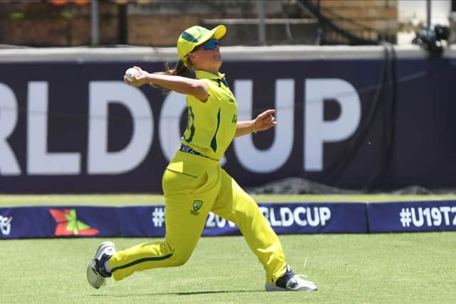 Australia’s Milly Illingworth during U19 World Cup