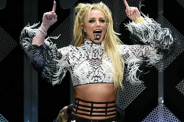 Singer Britney Spears performs onstage during 102.7 KIIS FM's Jingle Ball 2016 presented by Capital One at Staples Center on December 2, 2016 in Los Angeles, California.  (Photo by Kevin Winter/Getty Images for iHeartMedia)