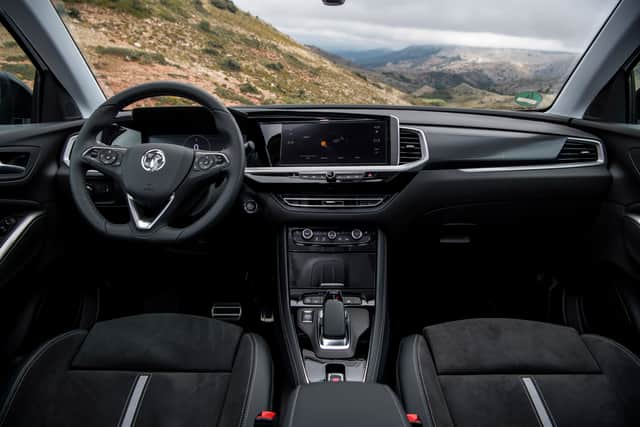 Apart from sports seats and a bespoke steering wheel, the Astra GSe’s interior is the same as other high-spec models 