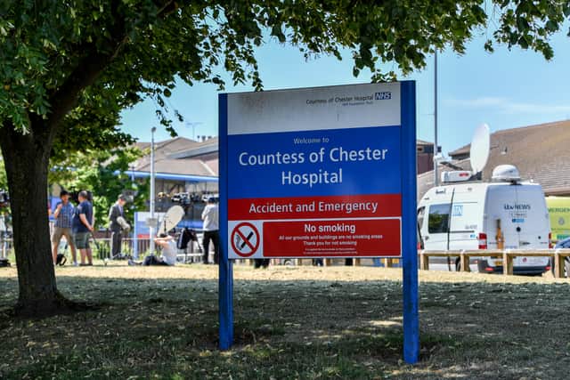 The Countess of Chester Hospital, where Lucy Letby murdered seven babies and attempted to murder six others. (Picture: Getty Images)