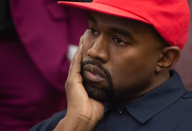 Kanye West caused major controversy after string of high-profile anti-semetic rants in 2022. (Credit: Getty Images)