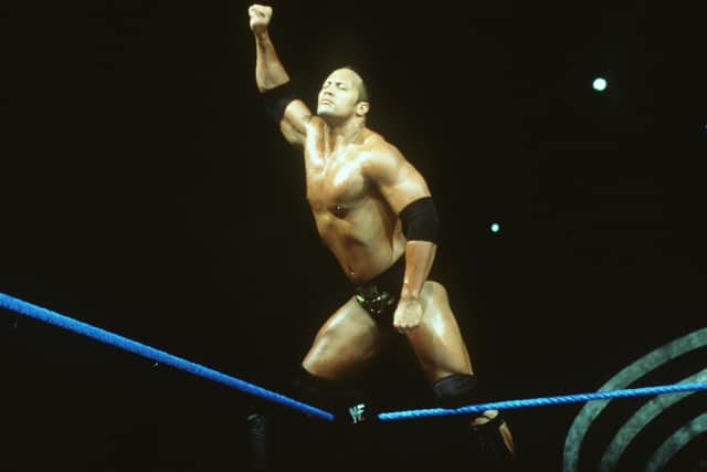 Could ‘The Rock’ (seen here in 2000) return to take on his real-life cousin, Roman Reigns? (Photo: Getty Images)