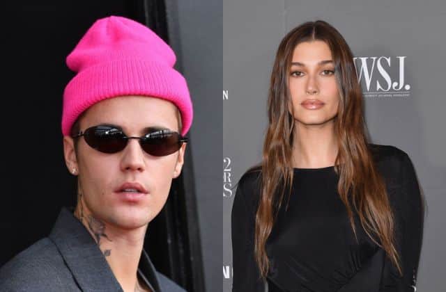 Justin Bieber and Hailey Bieber could be crowned as the new King and Queen of denim (Pic:Getty)