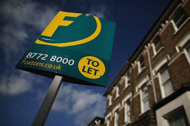 According to Rightmove, the average monthly rent being asked of new tenants across Britain, excluding London, has hit a record £1,172 per month. Credit: Getty Images