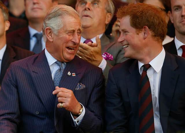 King Charles has asked the Archbishop of Canterbury to broker a deal to allow Prince Harry to attend his coronation, reports suggest. Credit: Getty Images