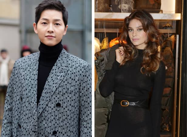 Soong Joong Ki reveals marriage and pregnancy with British actress Katy Louise Saunders (Photos: Getty Images)