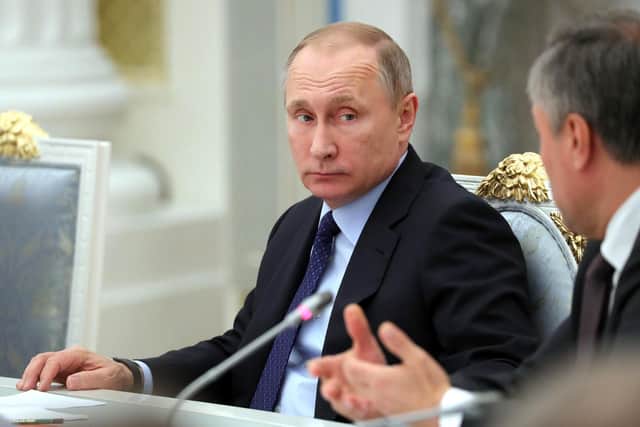 Vladimir Putin has been President of Russia since 2012