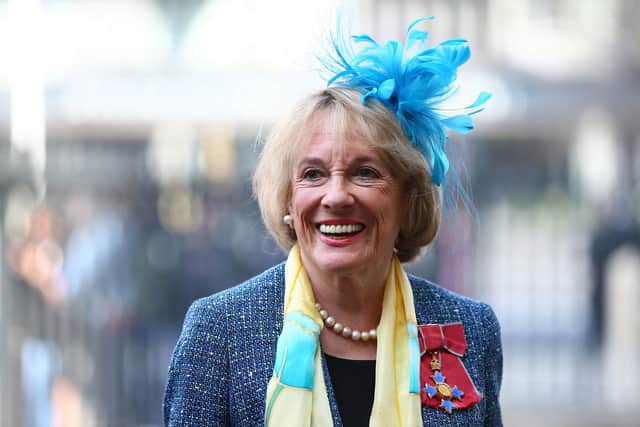  Esther Rantzen attends a service of Thanksgiving for the life and work of late British singer Dame Vera Lynn, at Westminster Abbey, in 2022 (Photo: AFP via Getty Images)