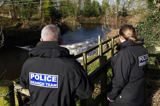 Officers from Lancashire Police searching for Nicola Bulley (Photo: PA)