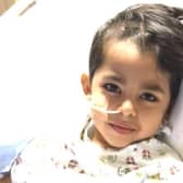 Rayhan Majid, 4, died in his parent’s arms (Photo: Brain Tumour Research / SWNS)