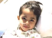 Rayhan Majid, 4, died in his parent’s arms (Photo: Brain Tumour Research / SWNS)