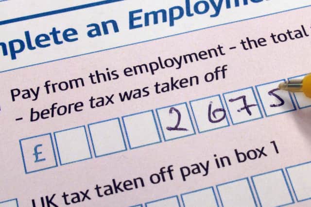 The deadline for postal self-assessment tax returns was in October 2022 (image: PA)