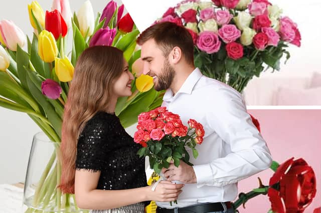 Best February flowers for Valentine’s: roses, Lego, M&S