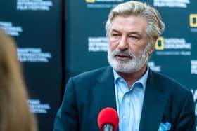 "Rust" actor and co-producer Alec Baldwin is set to stand trial for the involuntary manslaughter of cinematographer Halyna Hutchins later this year (Getty)