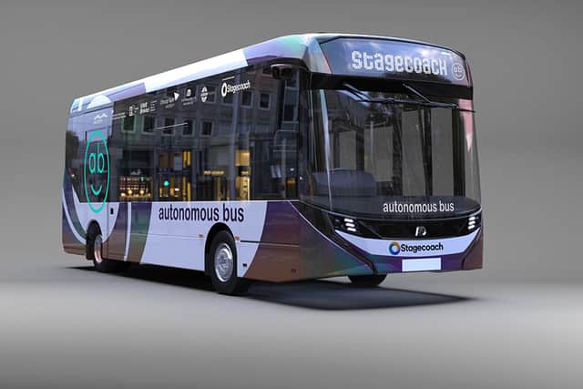 Stagecoach has been trialling autonomous buses between Edinburgh and Fife  