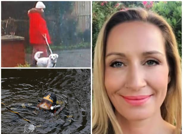 <p>Police are hoping to trace a dog walker who was seen near the spot where Nicola Bulley went missing (Images: Police handouts)</p>