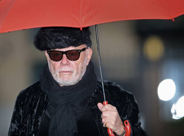 <p>Gary Glitter, real name Paul Gadd, at Southwark Crown Court in 2015 (Photo: Peter Macdiarmid/Getty Images)</p>