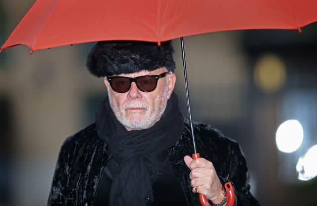 Gary Glitter, real name Paul Gadd, at Southwark Crown Court in 2015 (Photo: Peter Macdiarmid/Getty Images)