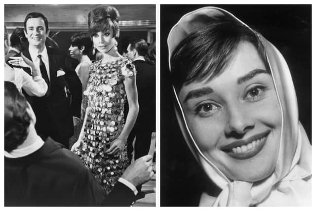 Paco designed a dress for the legendary Audrey Hepburn for her film Two For The Road. Photographs by Getty