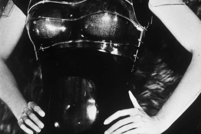 Paco Rabanne designed the iconic consumes from the 1986 film Barbarella. (Credit: Getty Images)