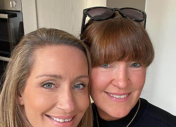 Nicola Bulley’s sister, Louise Cunningham, right, has said there is “no evidence whatsover” that the missing mum has gone in the river. Credit: Facebook