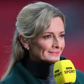 Gabby Logan will be leading the BBC’s Six Nations coverage. Credit: Getty