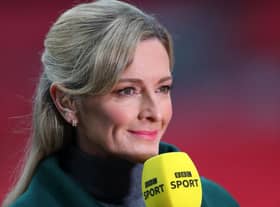 Gabby Logan will be leading the BBC’s Six Nations coverage. Credit: Getty