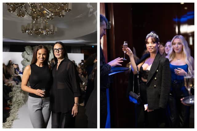 Vicky Pattison with designer Berta Baliti and Married At First Sight's April Banbury were in attendance on the night. Photographs by David Christopher Photography