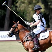 Prince Harry at a polo charity match in Italy in 2019. Photo by TIZIANA FABI/AFP via Getty Images).  Prince Harry and the royal family have a long history connected to the world of horses so it is not surprising that is has been revealed that he lost his virginity to a former stables girl, Sasha Walpole. 