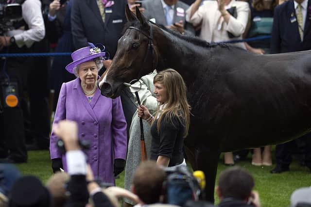 Queen Elizabeth 11 had a lifelong passion for horses.  Photo by CARL COURT/AFP via Getty Images)