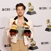 Harry Styles, the winner of Best Pop Vocal Album and Album of the Year for 'Harry’s House' at the 2023 Grammys.