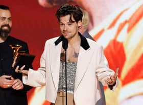 Harry Styles won album of the year at the 2023 Grammy Awards. (Getty Images)