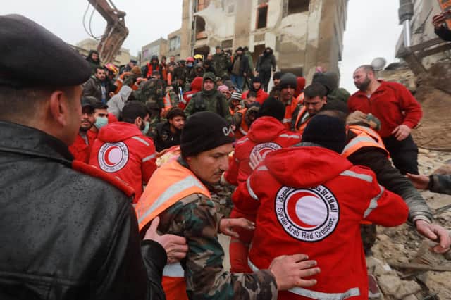 Several charities are already on the ground in Turkey and Syria (image: AFP/Getty Images)