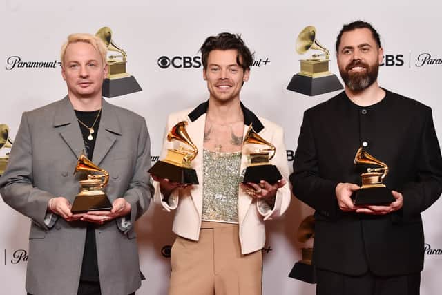 Harry Styles is aiming for further success at the Brit Awards after his Grammy win. (Getty Images)